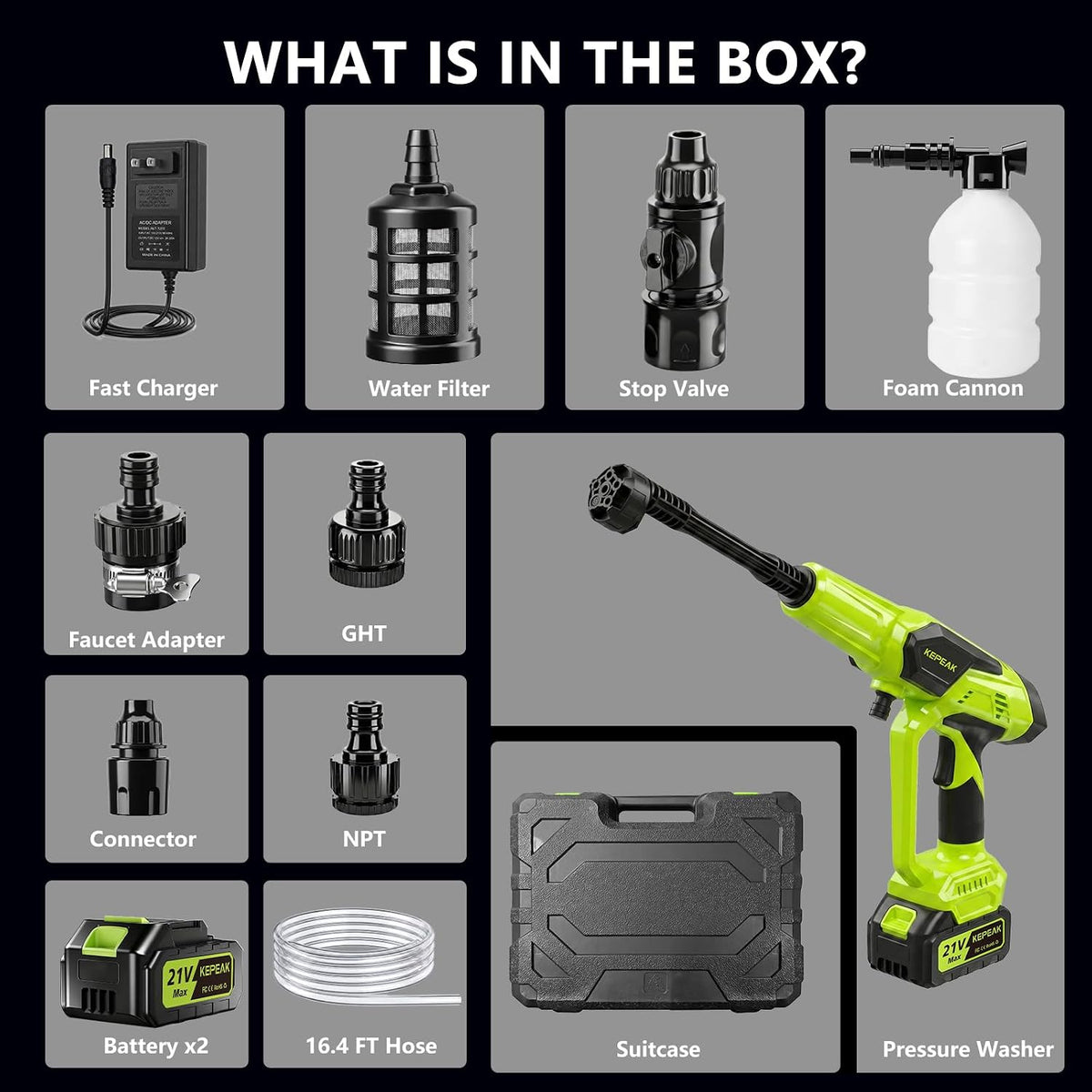 PowerClean Cordless Pressure Washer