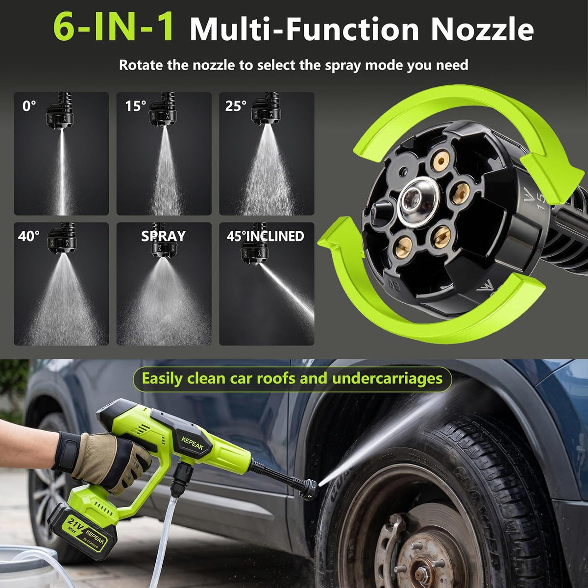 PowerClean Cordless Pressure Washer